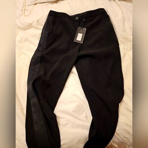 Rag & Bone Black Tuxedo Pants